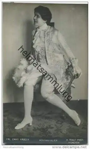 Emmy Krüger - deutsche Opernsängerin (Sopran) - Foto-AK