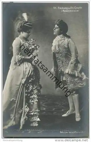 Irene von Fladung und Frl. Crafft im Rosenkavalier - Opernsängerinnen (Sopran) - Foto-AK