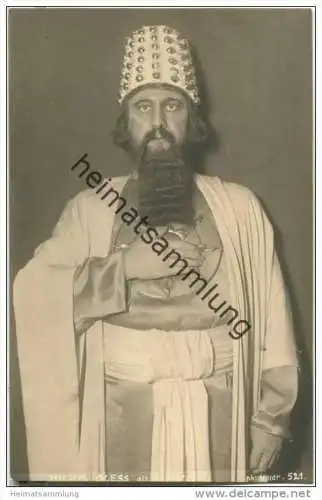 Julius Gless - deutscher Opernsänger (Bass) - Foto-AK