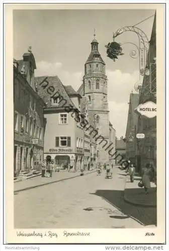 Weissenburg - Rosenstrasse - Foto-AK