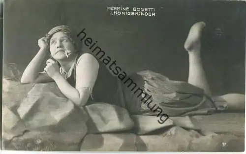 Hermine Bosetti in Königskinder - Österreichische Opernsängerin (Sopran)