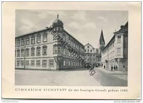 Eichstätt - Gymnasium - AK-Grossformat