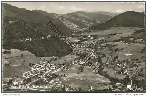 Untermünstertal - Foto-AK