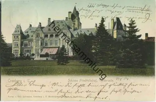 Cronberg i. T. - Schloss Friedrichshof - Verlag Chr. Lohmann Cronberg i. T.