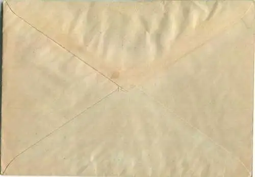 Brief Berlin - zweimal 8 Pf. Schwarzaufdruck - Ortsbrief 1948
