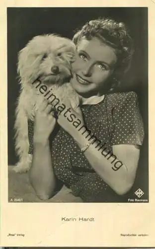 Karin Hardt - Pudel - Ross-Verlag A 2540/1