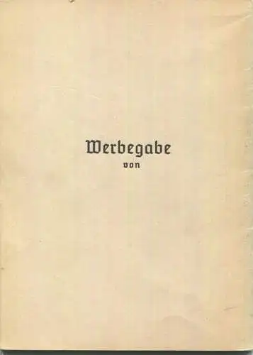 Nr. 258 Deutschland-Bildheft - Amberg in der bayrischen Ostmark (Werbegabe)