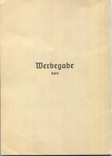 Nr. 1 Deutschland-Bildheft Berlin - 1. Teil vom Fischerdorf zur Weltstadt (Werbegabe)