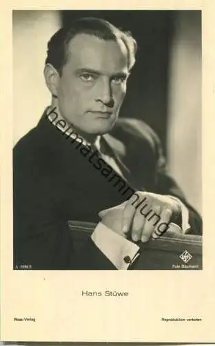 Hans Stüwe - Foto-Ansichtskarte - Ross Verlag A 2898/1