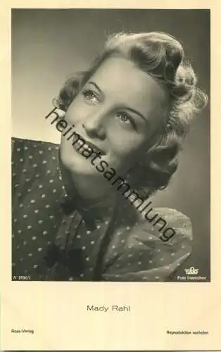 Mady Rahl - Ross-Verlag A 2890/1