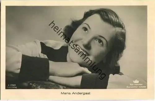 Maria Andergast - Ross-Verlag A 2752/1