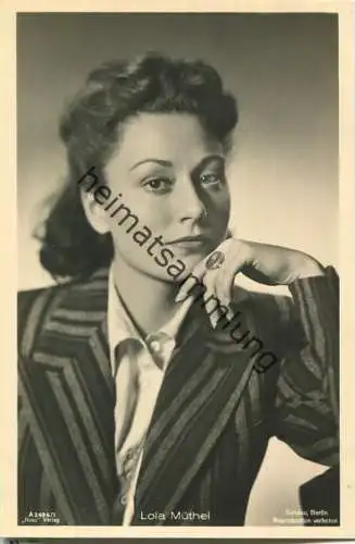 Lola Müthel - Ross-Verlag 2496/1