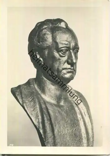 Prof. Georg Müller - Goethe - Foto-Ansichtskarte - Verlag Fotostöckel Hannover