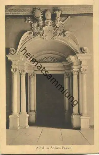 Füssen - Portal im Schloss - Verlag H. Sting Tübingen