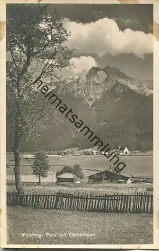 Waidring - Steinberge - Foto-Ansichtskarte - Verlag Jos. Kienpointner Waidring