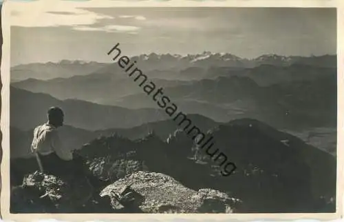 Loferer Steinberg - Glocknergruppe - Foto-Ansichtskarte - Verlag Ernst Baumann Bad Reichenhall