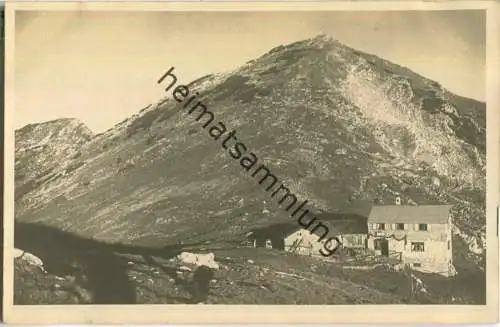 Krottenkopf - Hütte mit Oberrißkopf - Verlag Max Stoese Murnau