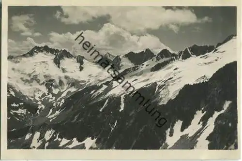 Reichenspitzgruppe von der Rosskarscharte - Foto-Ansichtskarte - Verlag C. Jurischek Salzburg