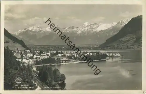 Zell am See - Foto-Ansichtskarte - Verlag Brüder Lenz Dobl