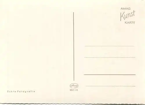 Briefmarken-Sprache - Foto-AK Grossformat - Verlag Amag 9027/6