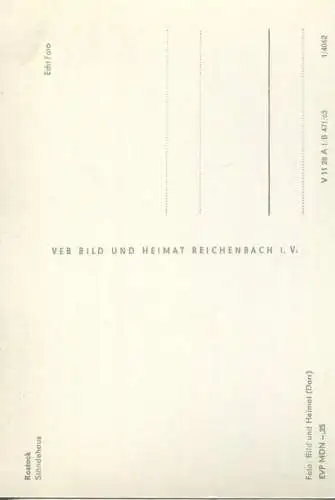 Rostock - Ständehaus - Foto-AK Grossformat - Verlag VEB Bild und Heimat Reichenbach