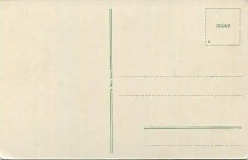 Basel - Strassburger-Denkmal mit Bundesbahnhof - Verlag G. Metz Basel
