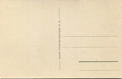 Husum - Theodor Storm Grabstätte - Verlag Husumer Postkarten-Vereinigung