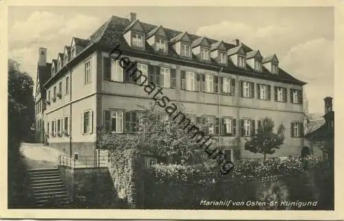 Bamberg - Mariahilf von Osten - St. Kunigund - Stefansplatz 2 Haushaltungsschule gel. 1940