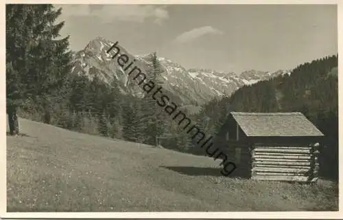 Straußberg bei Sonthofen - Foto-AK - Verlag Photo-A. Deidl Sonthofen