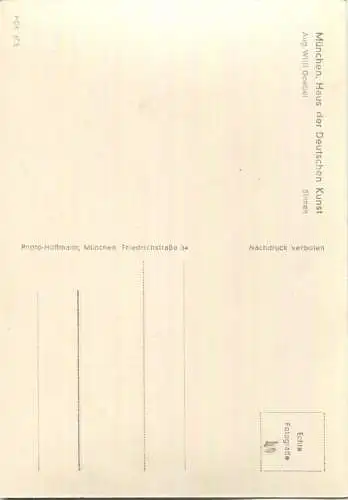 HDK605 - Aug. Wilh. Goebel - Sinnen - Verlag Heinrich Hoffmann München
