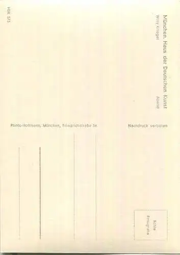 HDK573 - Willy Kriegel - Abend - Verlag Heinrich Hoffmann München