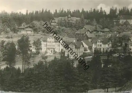 Oberhof - Blick zum HO-Café Luisensitz - Foto-AK Grossformat - Verlag Straub & Fischer Meiningen