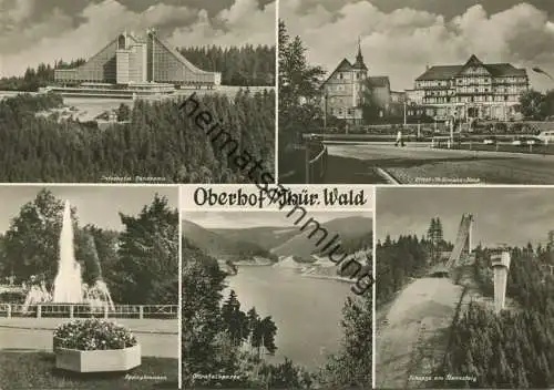 Oberhof - Foto-AK Grossformat - Verlag Straub & Fischer Meiningen