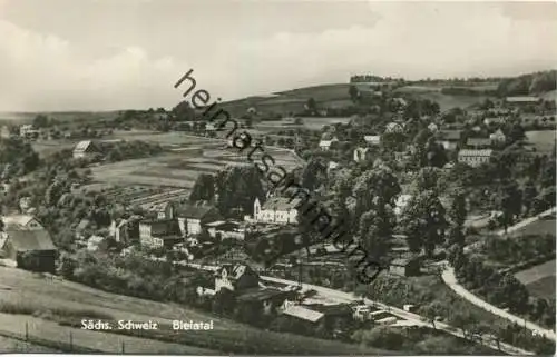 Bielatal - Foto-AK - Verlag A. & R. Adam Dresden gel. 1966