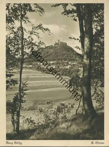 Burg Bösig - AK-Grossformat - Verlag Walter Flechsig Dresden