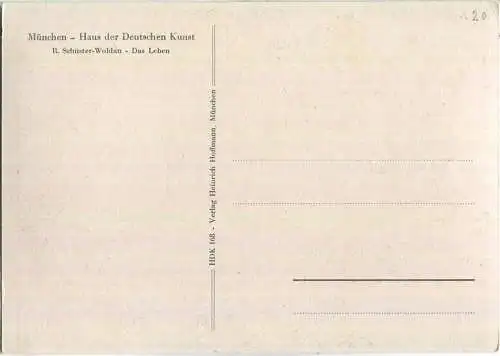 HDK168 - B. Schuster-Woldan - Das Leben - Verlag Heinrich Hoffmann München