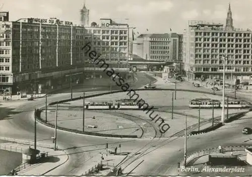 Berlin - Mitte - Alexanderplatz - Foto-AK Großformat - Verlag H. Sander Berlin