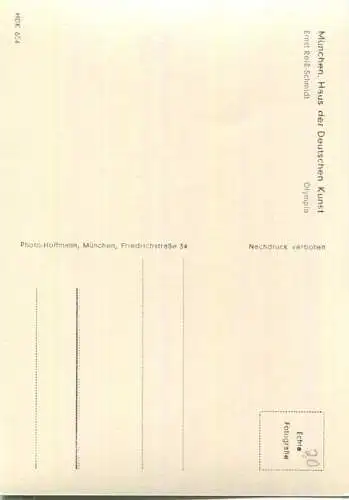 HDK634 - Ernst Reiß-Schmidt - Olympia - Verlag Heinrich Hoffmann München