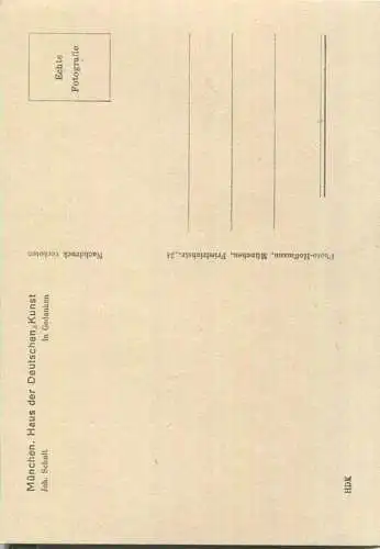 HDK - Joh. Schult - In Gedanken - Verlag Heinrich Hoffmann München