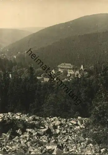 Bärenfels - Blick vom Spitzberg - Foto-AK Grossformat Handabzug - Verlag R. Kallmer Zwickau