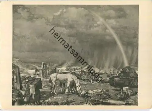 HDK389 - Albert Janesch - Finale - Panzer - Verlag Heinrich Hoffmann München