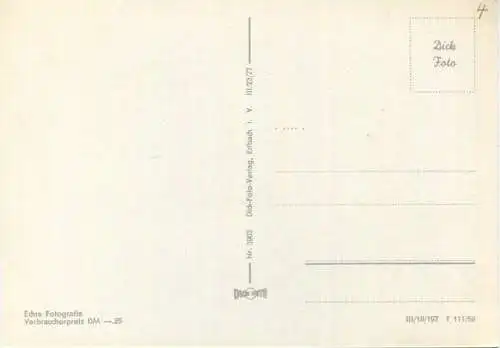 Bärenfels - Foto-AK Grossformat - Verlag Dick-Foto Erlbach