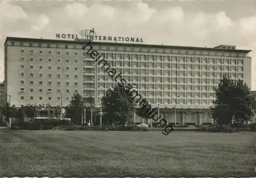 Magdeburg - Hotel International - Foto-AK Grossformat 60er Jahre - Verlag Konsum FOKU Magdeburg