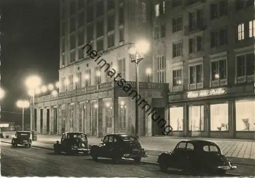 Magdeburg - Café Stadt Prag - Foto-AK Grossformat - Verlag Konsum FOKU Magdeburg