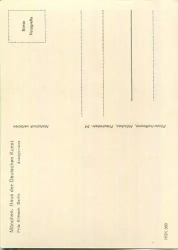 HDK50 - Fritz Klimsch - Anadyomene - Verlag Heinrich Hoffmann München