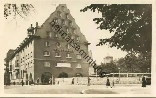 Aschersleben - Volkshaus - Foto-AK - Thüringer Volksverlag Weimar