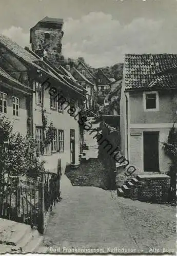 Bad Frankenhausen - Alte Burg - Verlag P. Bark Frankenhausen
