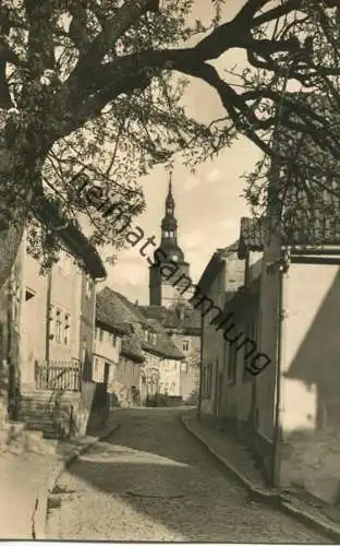 Bad Frankenhausen - Oberkirchgasse - Foto-AK - Verlag Erhard Neubert