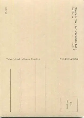 HDK550 - Elsa Montag - Mutter - Verlag Heinrich Hoffmann Strassburg