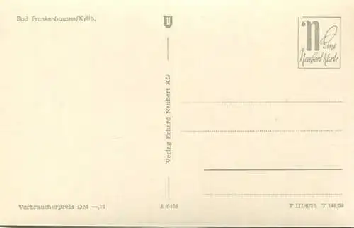 Bad Frankenhausen - Foto-AK - Verlag Erhard Neubert